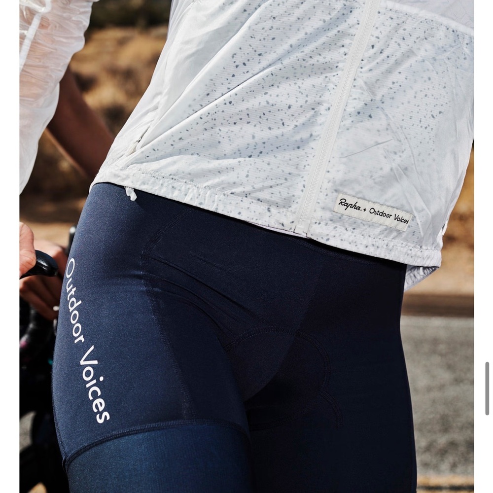 Rapha x Outdoor Voices bike shorts